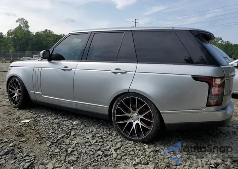 2014 Land Rover Range Rover Hse from USA, damaged, VIN SALGS2WF1EA164710